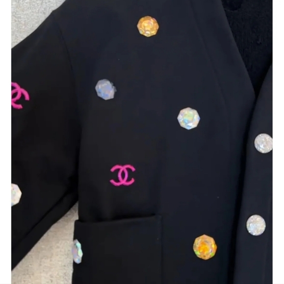 Chanel crystal jeweled jacket Fr36 - Picture 5 of 10